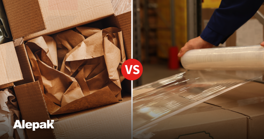 Cartón o plástico, ¿qué material de embalaje es mejor?